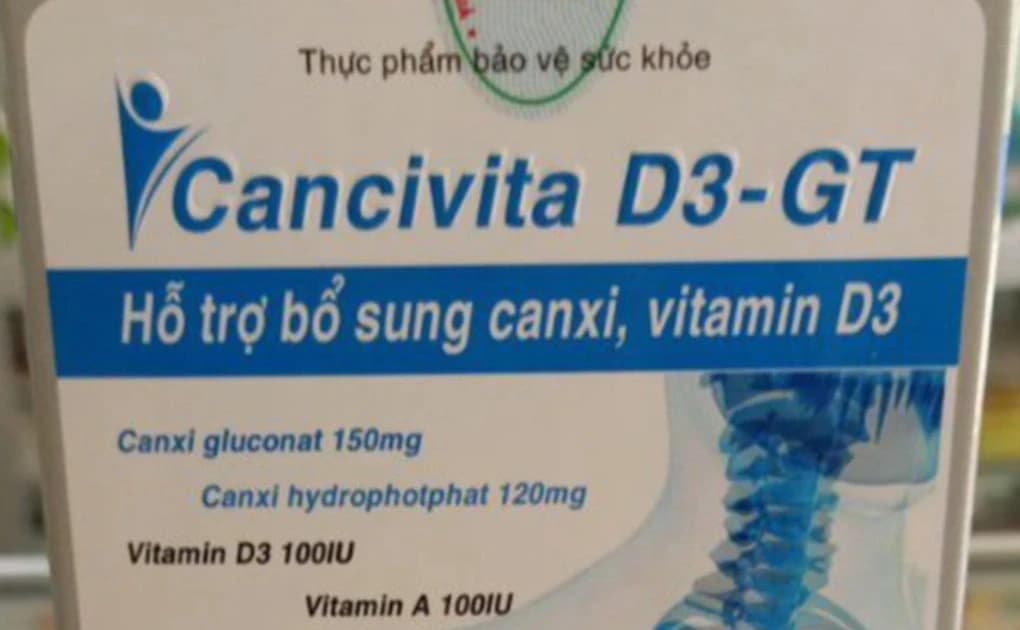 Thu hồi lô thực phẩm bảo vệ sức khoẻ vi phạm