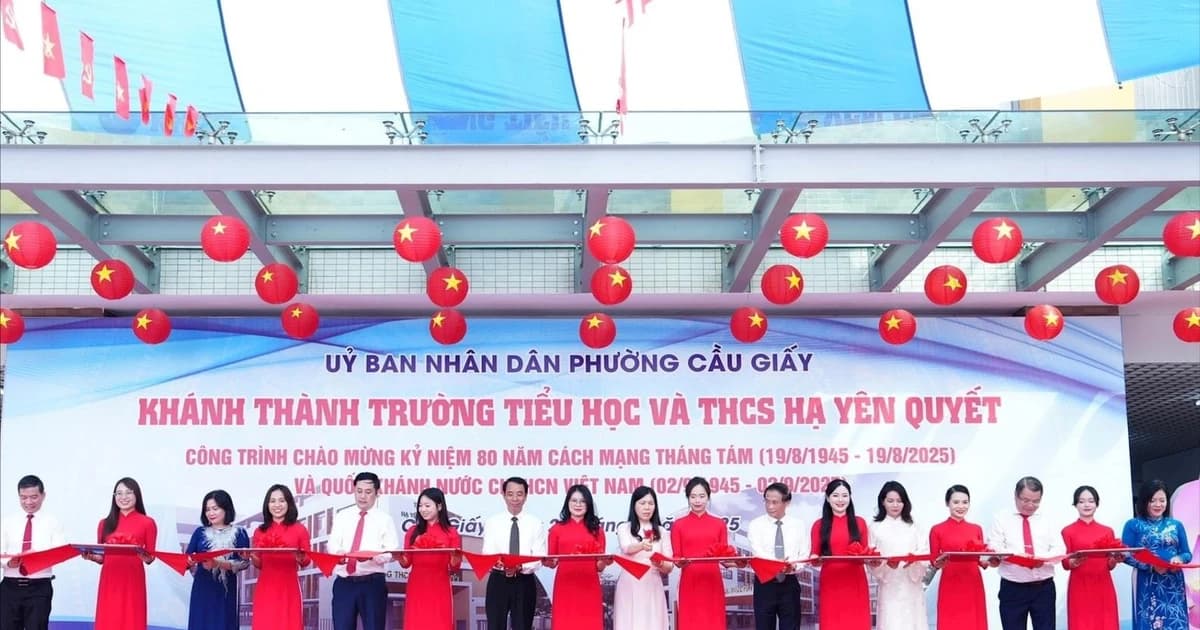 Hà Nội có thêm 2 trường công lập mới trên địa bàn phường Cầu Giấy