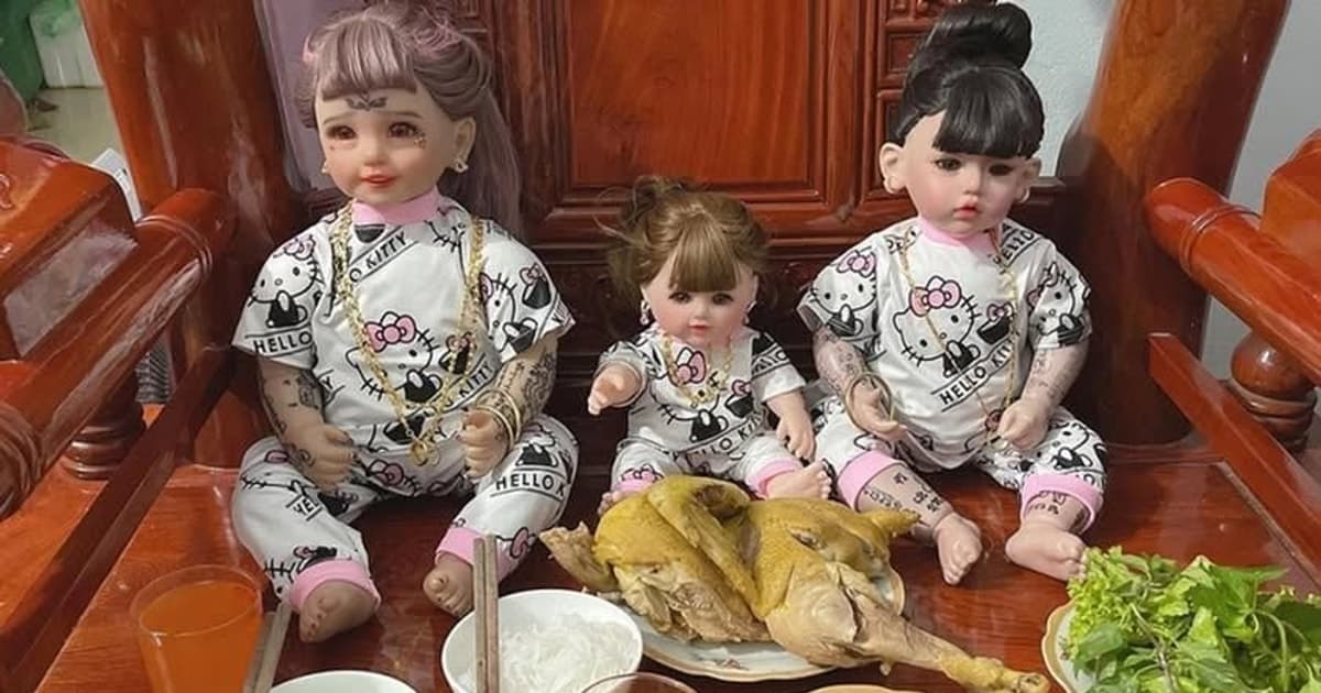 Trào lưu thờ cúng búp bê Kumanthong len lỏi vào trường học