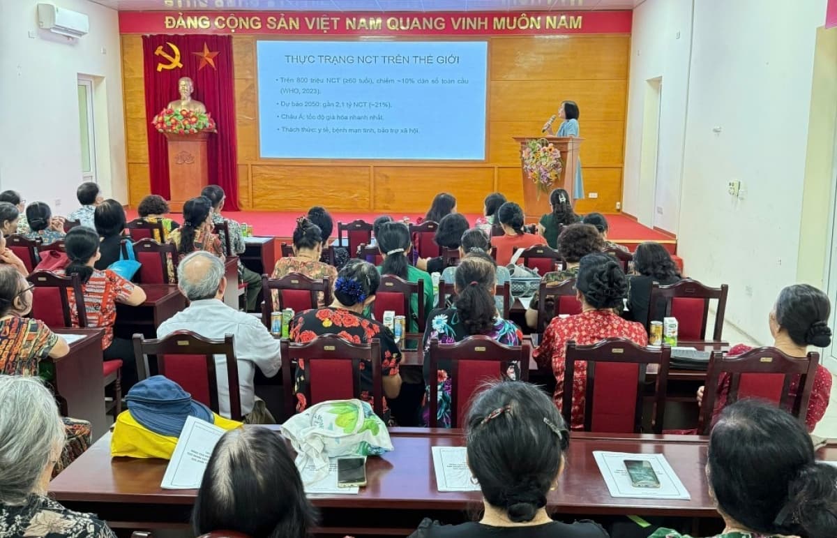 Nhiều hoạt động chăm sóc, nâng cao sức khỏe người cao tuổi