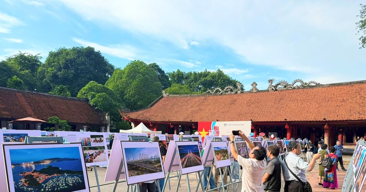 Triển lãm 'Tổ quốc - 80 mùa thu Độc lập': Bản hùng ca bằng hình ảnh về Việt Nam