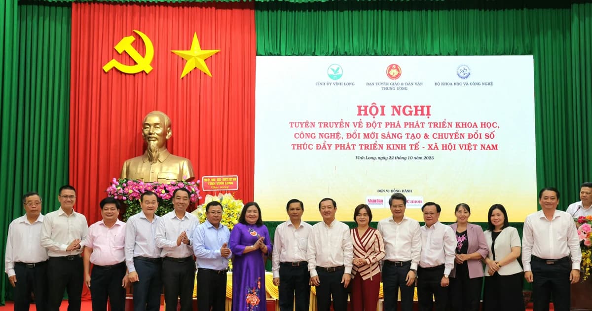 Vĩnh Long đạt nhiều kết quả điển hình trong đổi mới sáng tạo, chuyển đổi số