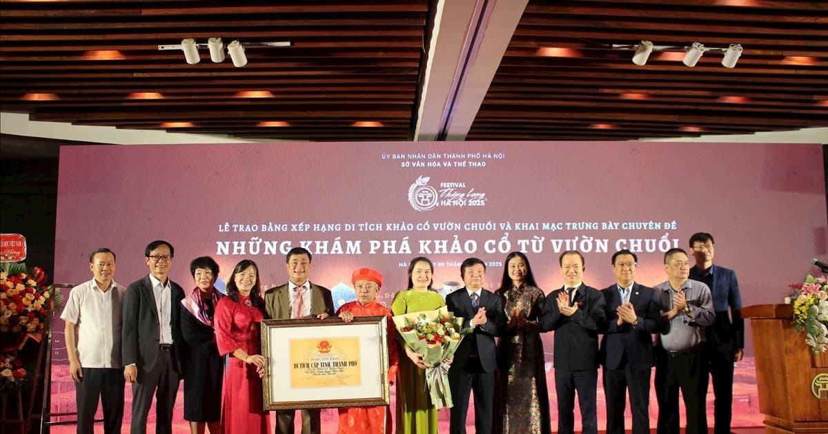 Khai mạc trưng bày chuyên đề 'Những khám phá khảo cổ từ Vườn Chuối'