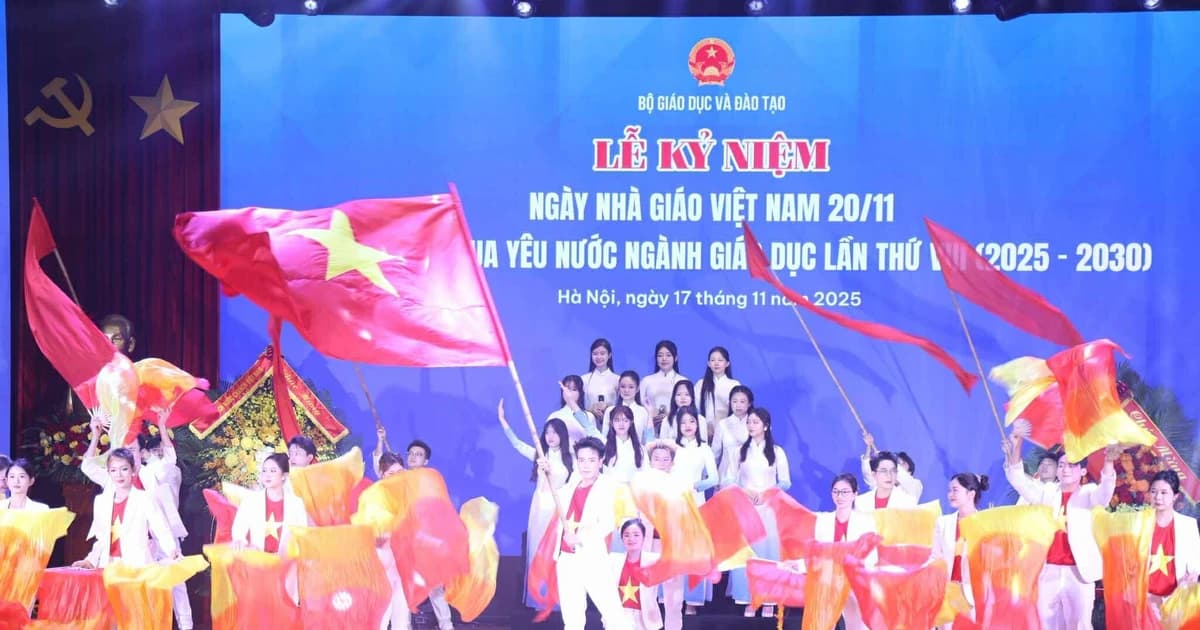 Kỷ niệm ngày Nhà giáo Việt Nam và Đại hội Thi đua yêu nước ngành Giáo dục