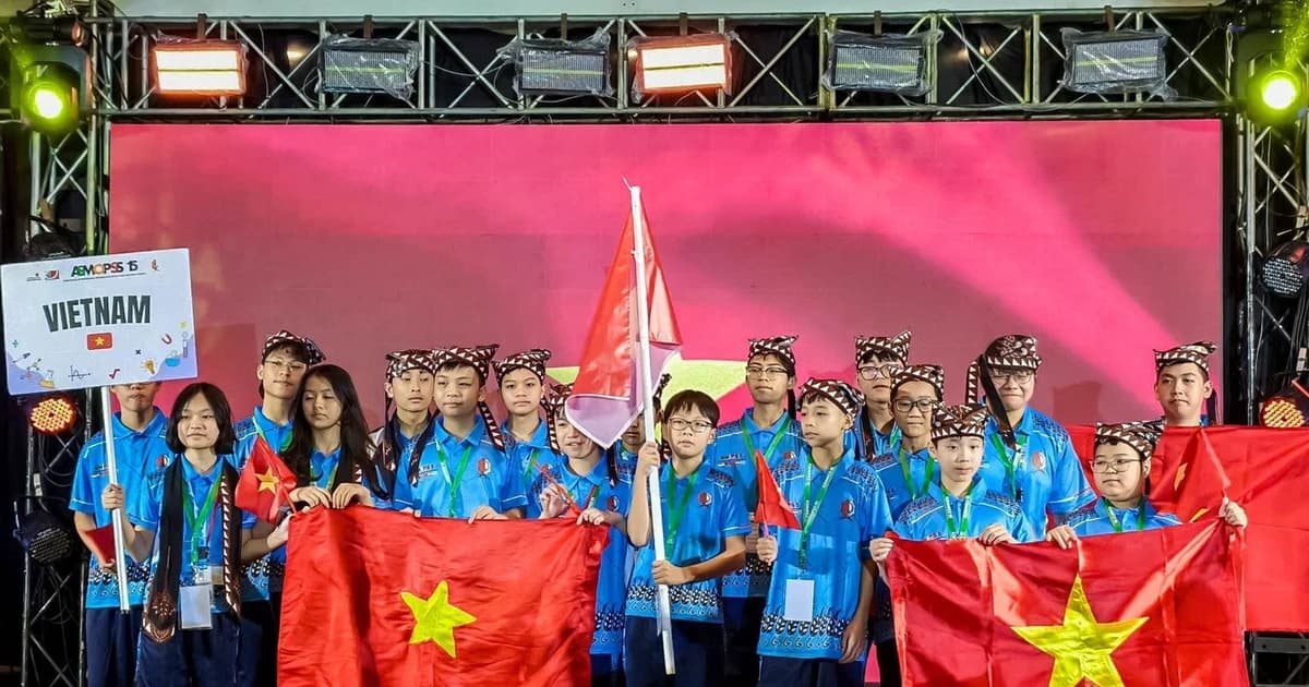 Việt Nam đạt thành tích cao tại Olympic Toán và Khoa học châu Á 2025