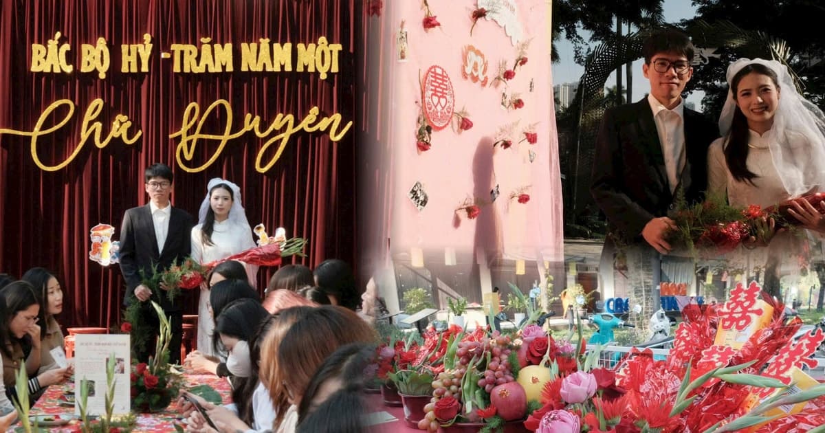 Gen Z ‘đánh thức’ tinh hoa lễ cưới Bắc Bộ xưa qua dự án văn hóa sáng tạo