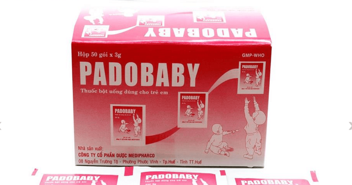 Thu hồi lô thuốc Padobaby trị cảm cúm trẻ em do không đạt chất lượng