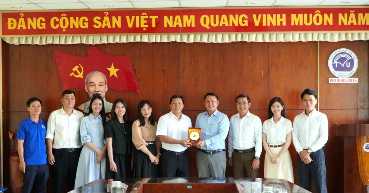 Báo GD&TĐ cùng Trường ĐH Trà Vinh đánh dấu bước hợp tác toàn diện mới