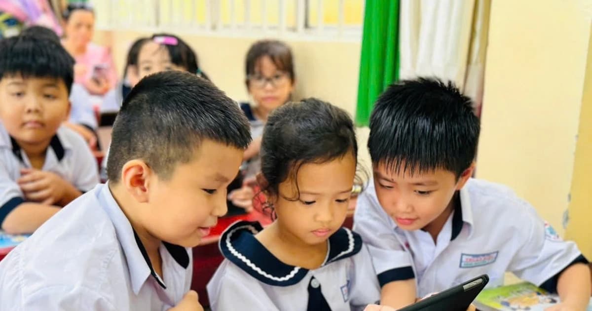 Thí điểm dạy học trí tuệ nhân tạo ở tiểu học: Phù hợp xu thế giáo dục hiện đại