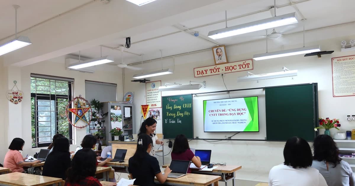Chuyển đổi số trong giáo dục: Hành trình kiến tạo tương lai học đường