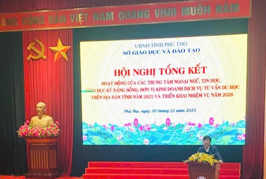 Phú Thọ quản lý chặt hoạt động các trung tâm ngoại ngữ, kỹ năng sống năm 2026