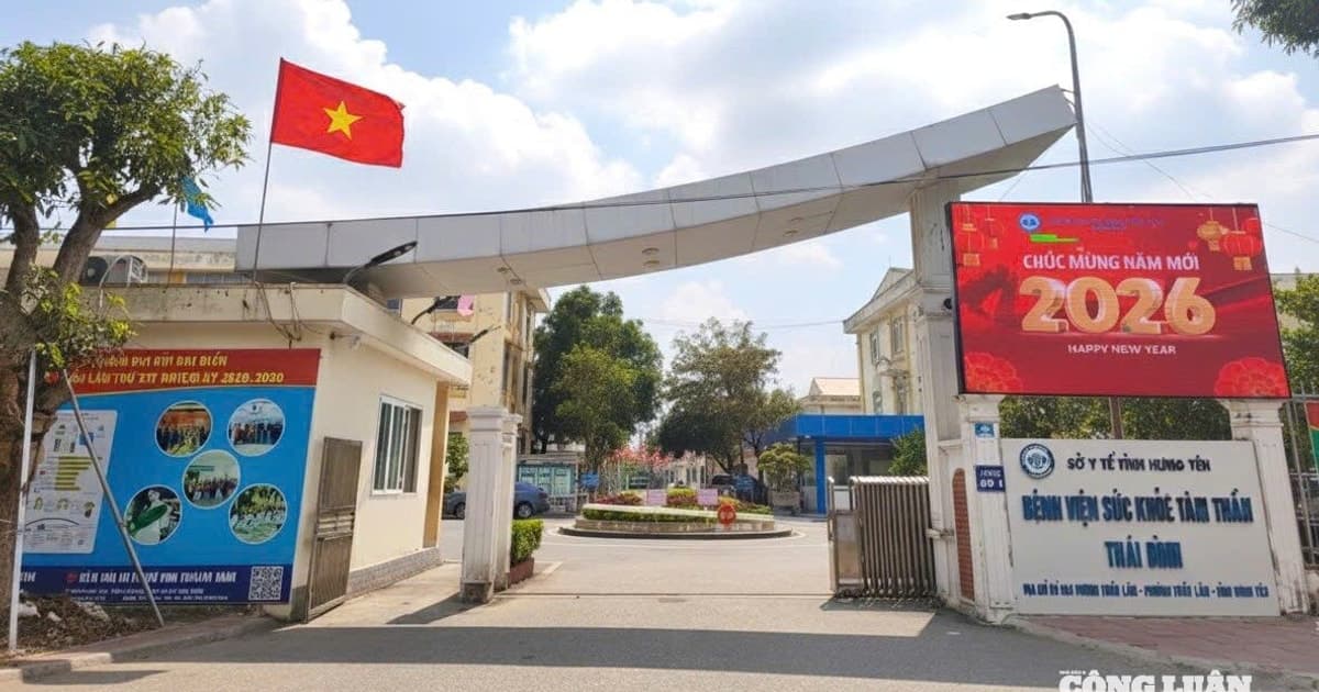 Bệnh viện sức khỏe tâm thần Thái Bình: Nơi gìn giữ bình yên cho cộng đồng