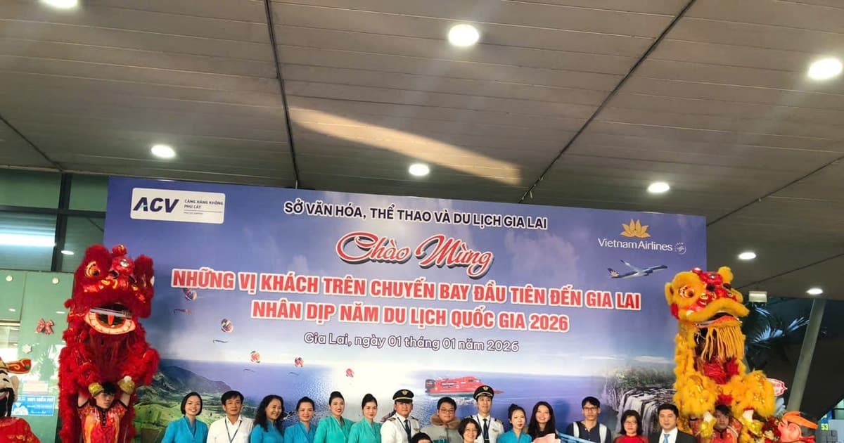 Gia Lai đón những du khách đầu tiên 'xông đất' Năm Du lịch Quốc gia 2026