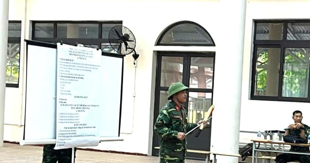 Hội thi dạy giỏi lan tỏa tinh thần đổi mới giảng dạy GDQPAN ở Phú Thọ