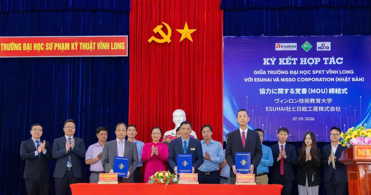 Sinh viên Trường ĐH Sư phạm Kỹ thuật Vĩnh Long có thêm cơ hội làm việc tại Nhật