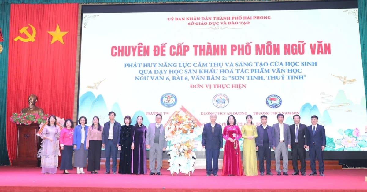 Hải Phòng đổi mới dạy học môn Ngữ văn lớp 6