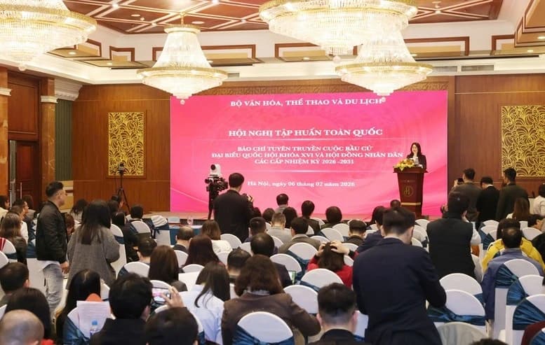 Hơn 1.000 đại biểu dự tập huấn báo chí tuyên truyền bầu cử nhiệm kỳ 2026 - 2031