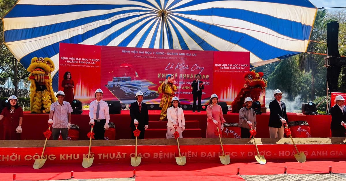 Gia Lai: Khởi công dự án Khu kỹ thuật cao gần 300 tỷ đồng