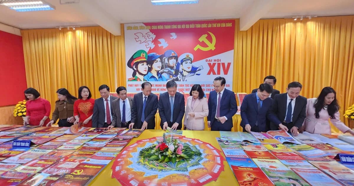 Gần 500 ấn phẩm tham gia Hội Báo Xuân Ninh Bình 2026