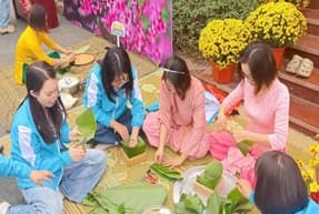 Rộn ràng sắc Xuân 2026 tại Trường TH, THCS THPT Nguyễn Bỉnh Khiêm