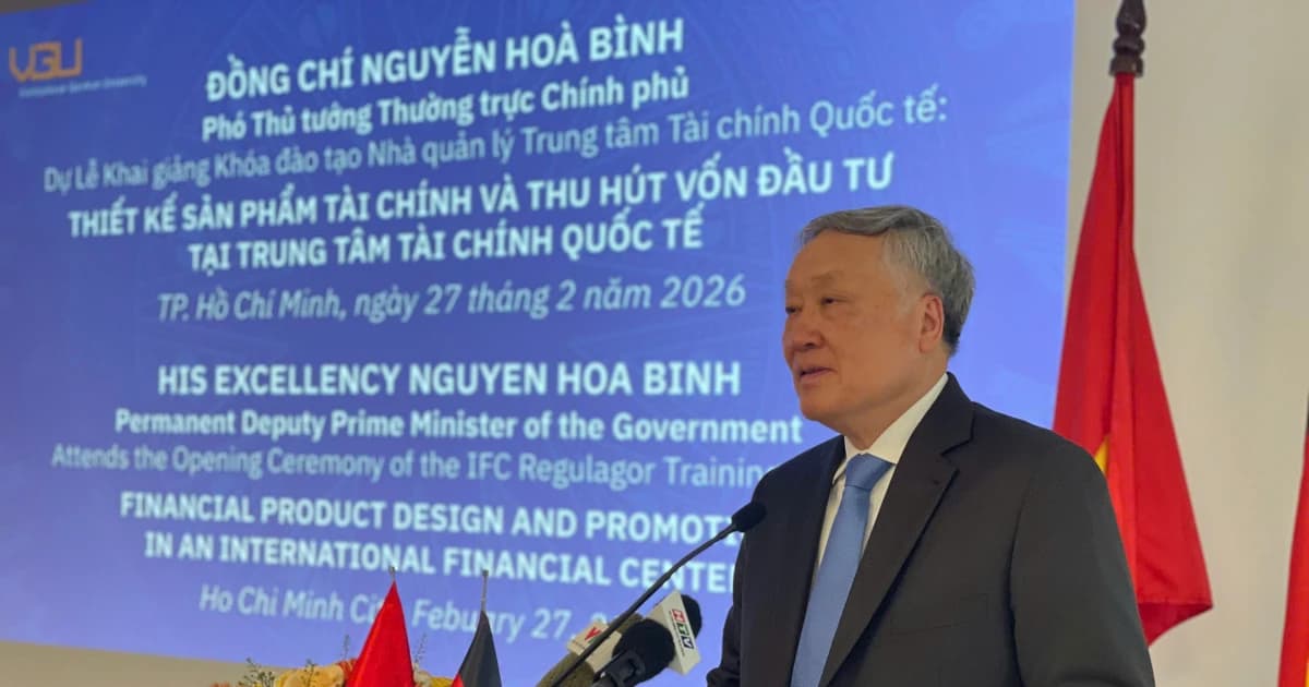 Phó Thủ tướng nhấn mạnh vai trò nhân lực trong Trung tâm tài chính quốc tế