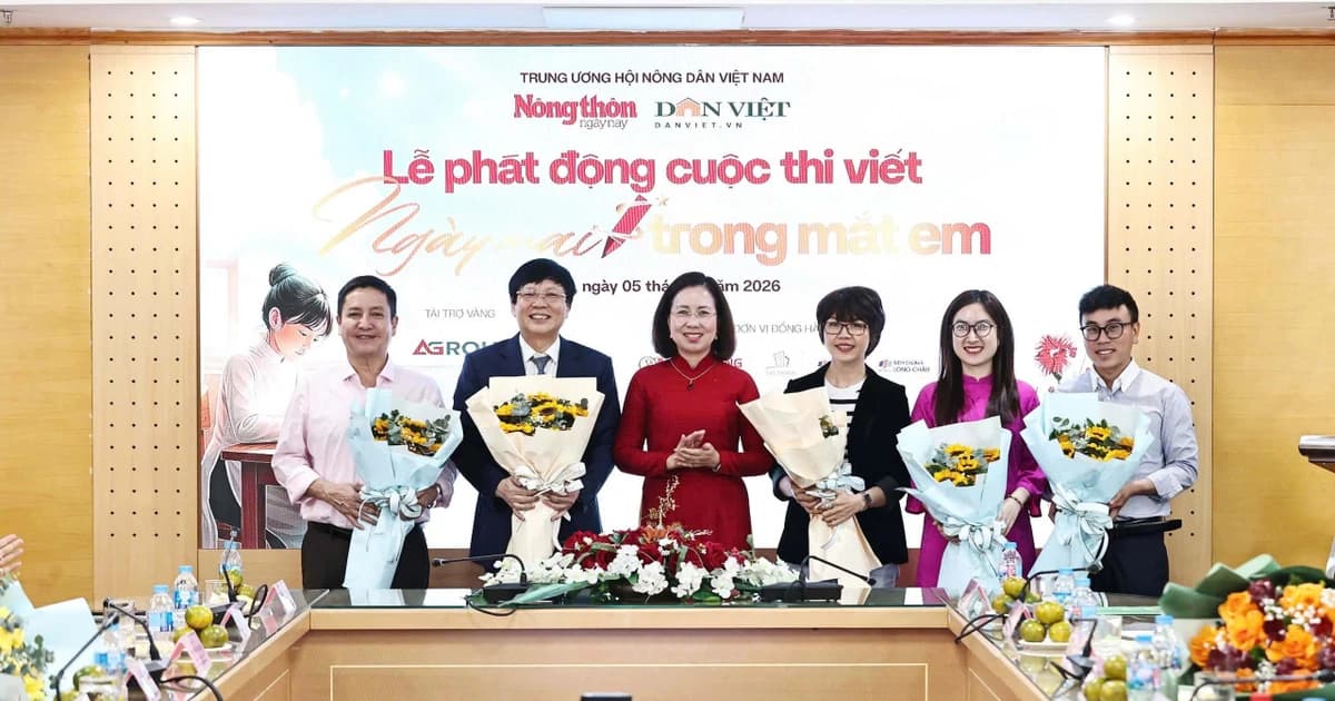 Phát động cuộc thi viết 'Ngày mai trong mắt em'