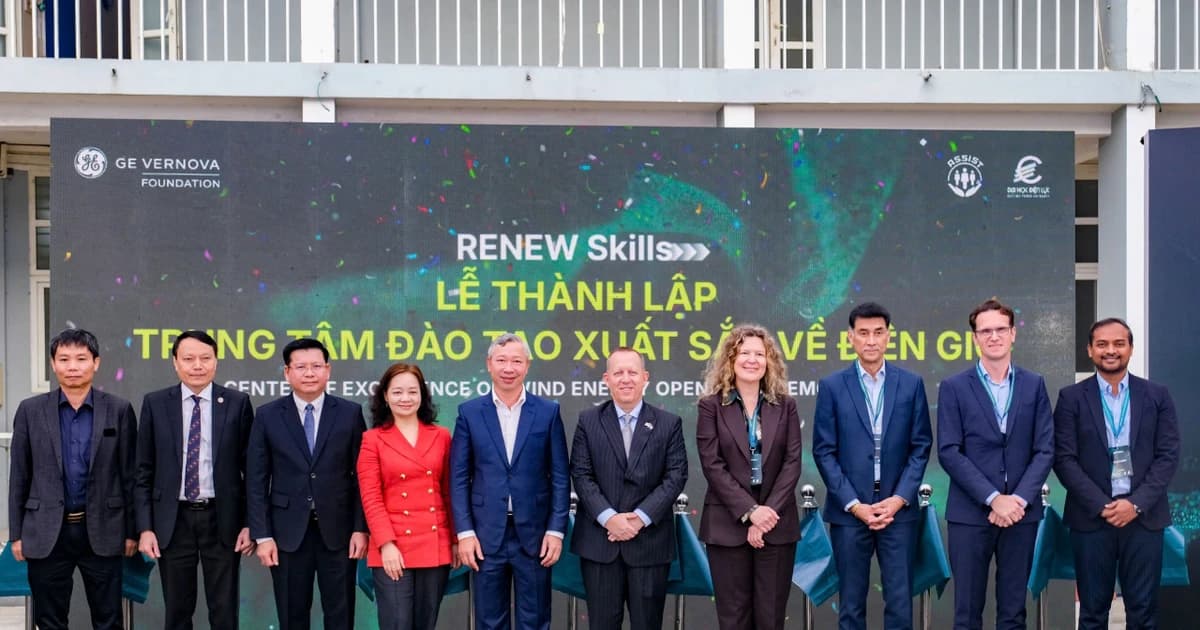 Thành lập trung tâm đào tạo điện gió tại Trường đại học Điện lực