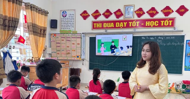Thanh Hoá: Cô giáo trẻ với quyết tâm đưa kỹ năng số vào lớp học