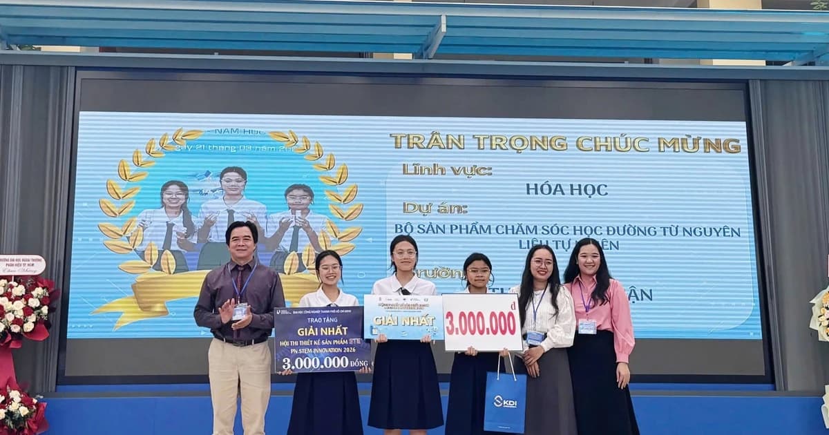 Lan tỏa tinh thần sáng tạo cùng Hội thi ‘PN STEM Innovation 2026’