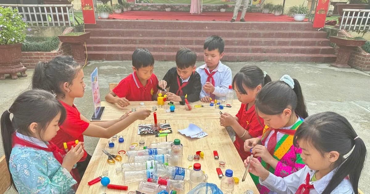 Giúp học sinh vùng cao đưa kiến thức liên môn vào thực tiễn