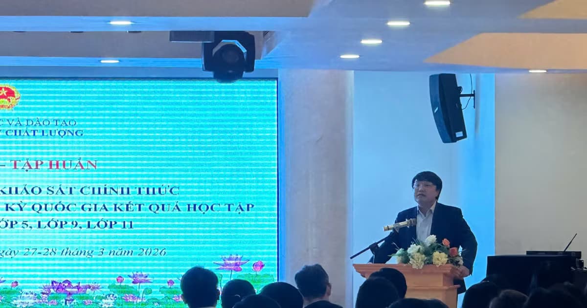 Chuẩn bị tốt nhất cho khảo sát chính thức đánh giá diện rộng lớp 5, 9, 11