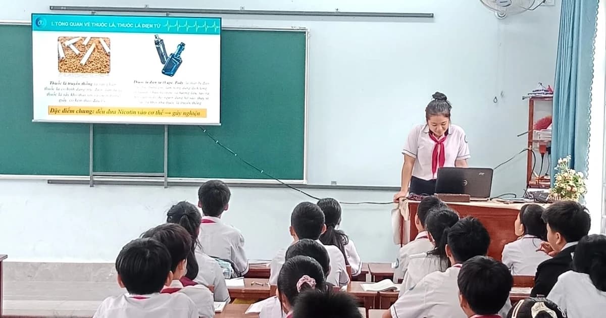 Xây dựng trường học không khói thuốc: Từ tuyên truyền đến giám sát