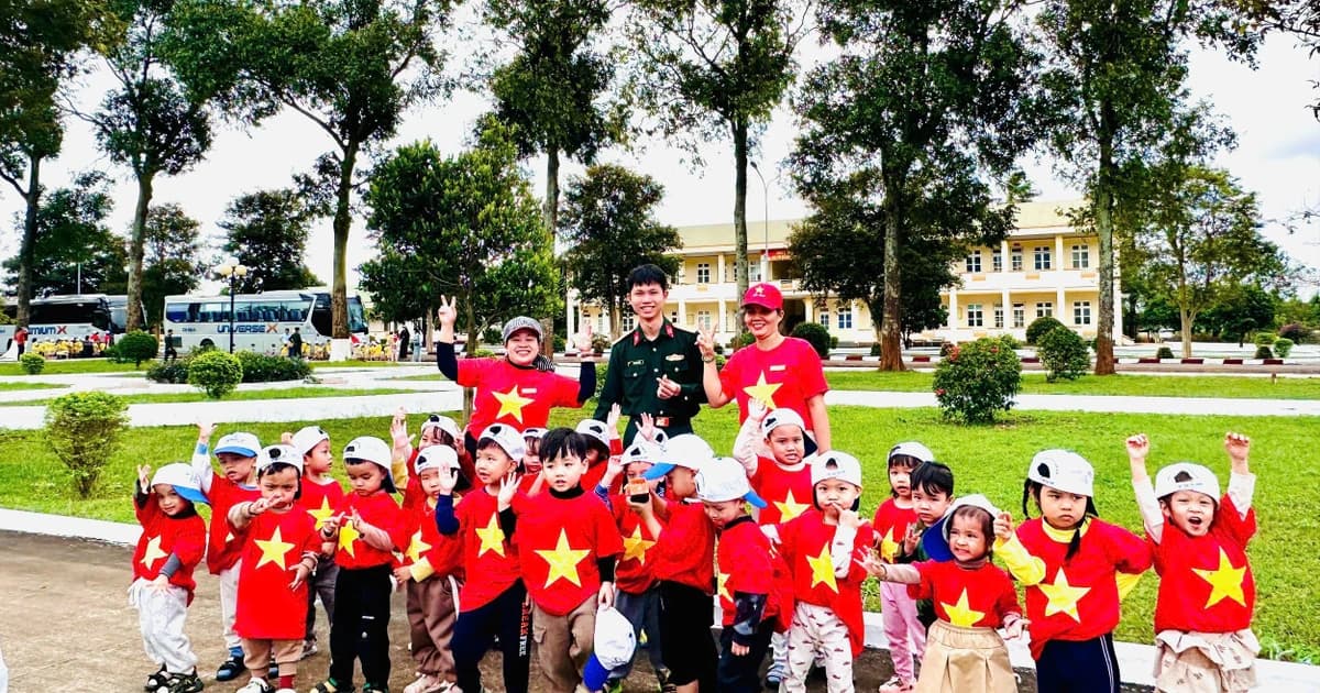 Lòng yêu nước được gieo mầm từ điều giản dị