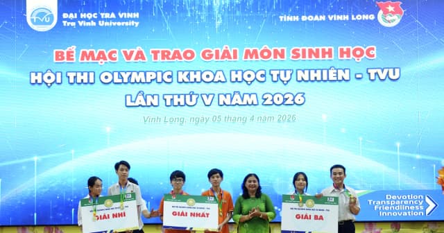 Đại học Trà Vinh 'thắp lửa' đam mê khoa học cho học sinh THPT