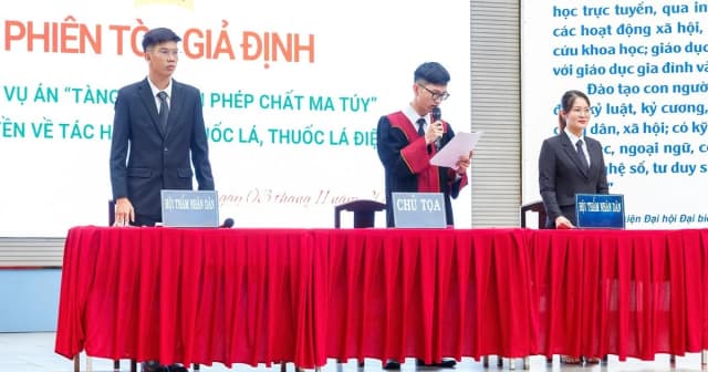 Xây dựng trường học không khói thuốc: Bài học cảnh tỉnh từ phiên tòa giả định