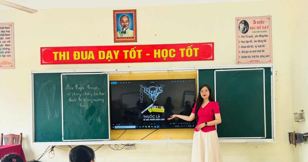 Xây dựng trường học không khói thuốc: Siết chặt kỷ cương