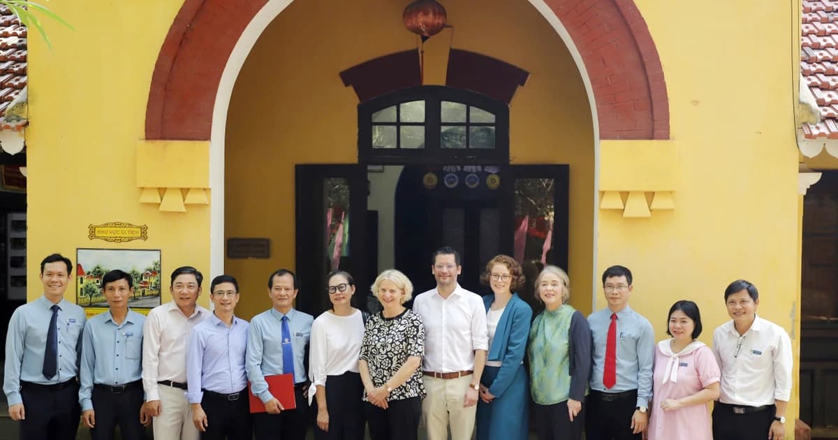 Đức hỗ trợ Trường Cao đẳng Công nghiệp Huế đào tạo sau thiên tai