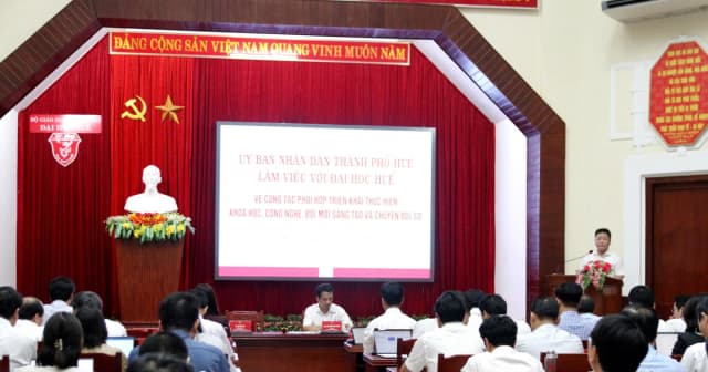 Đại học Huế và TP Huế nâng tầm hợp tác chiến lược dựa trên tri thức