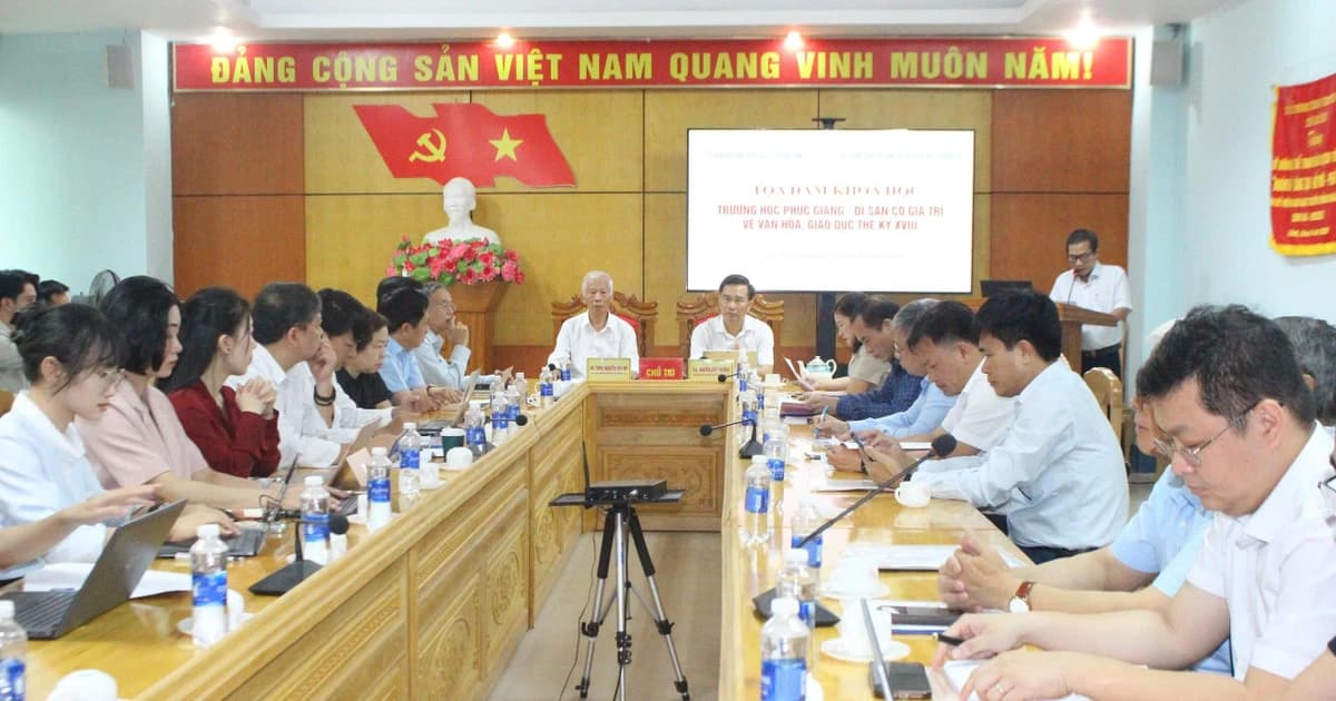 Hà Tĩnh bàn cách phục dựng di sản giáo dục thế kỷ XVIII