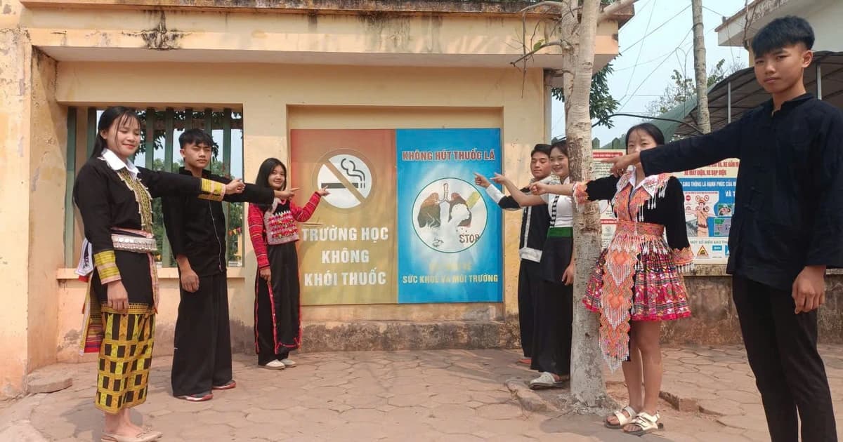Xây dựng trường học không khói thuốc: Hành trình thử thách nhưng giàu ý nghĩa