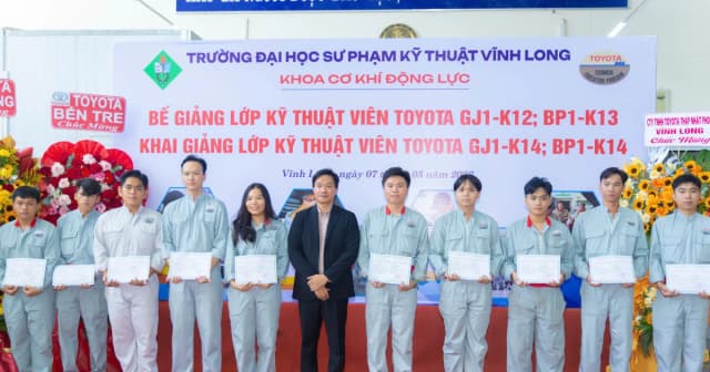 Sau đào tạo, hơn 90% học viên Trường ĐH Sư phạm Kỹ thuật Vĩnh Long có việc làm