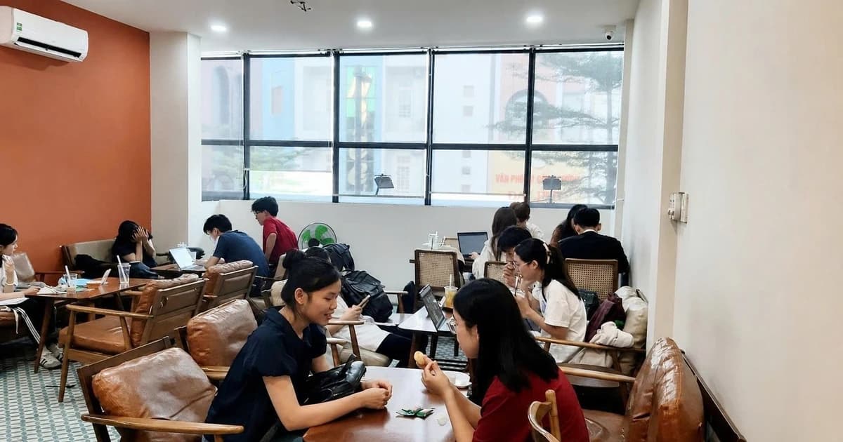 Sinh viên Huế tìm đến không gian học tập 'giải nhiệt'