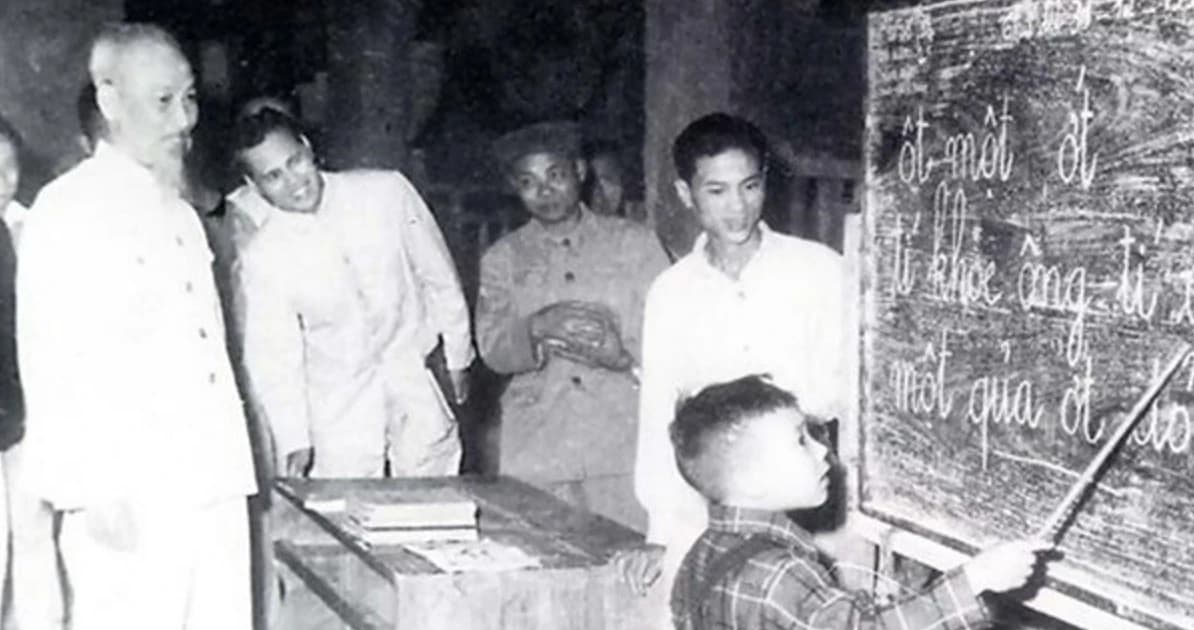Tư tưởng vượt thời đại của Chủ tịch Hồ Chí Minh về giáo dục