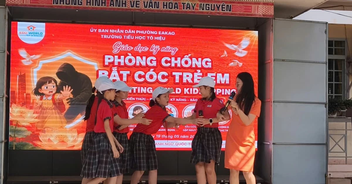 Gần 1.200 học sinh được trang bị kỹ năng sống trước kỳ nghỉ hè