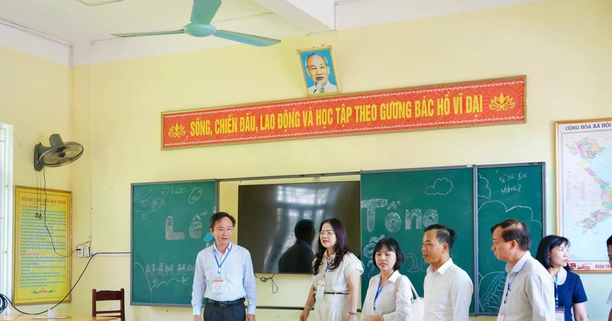 Quảng Trị hoàn thiện cơ sở vật chất, bảo đảm an toàn cho hai kỳ thi