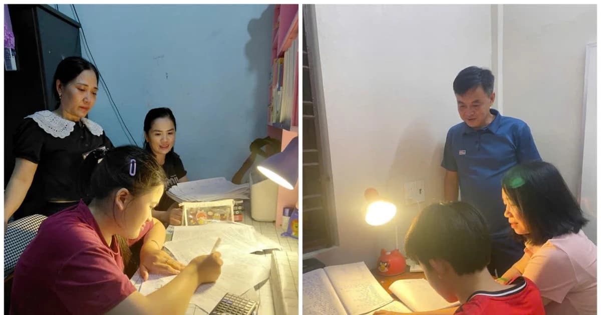 Dân vận khéo từ việc 'bố mẹ học cùng con' mỗi tối