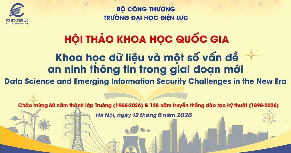 Sắp diễn ra hội thảo khoa học dữ liệu và an ninh thông tin