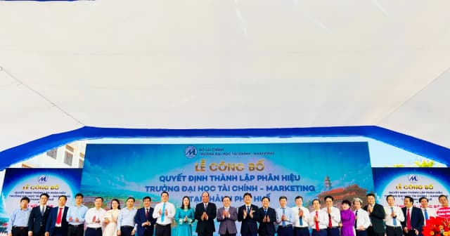 Ra mắt Phân hiệu Trường Đại học Tài chính – Marketing tại TP Huế