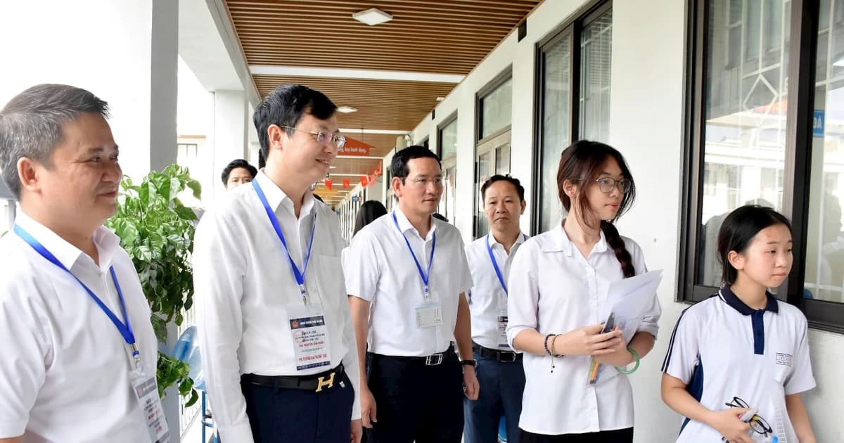 Hà Nội tạo điều kiện thuận lợi cho thí sinh, giữ vững kỷ cương kỳ thi lớp 10