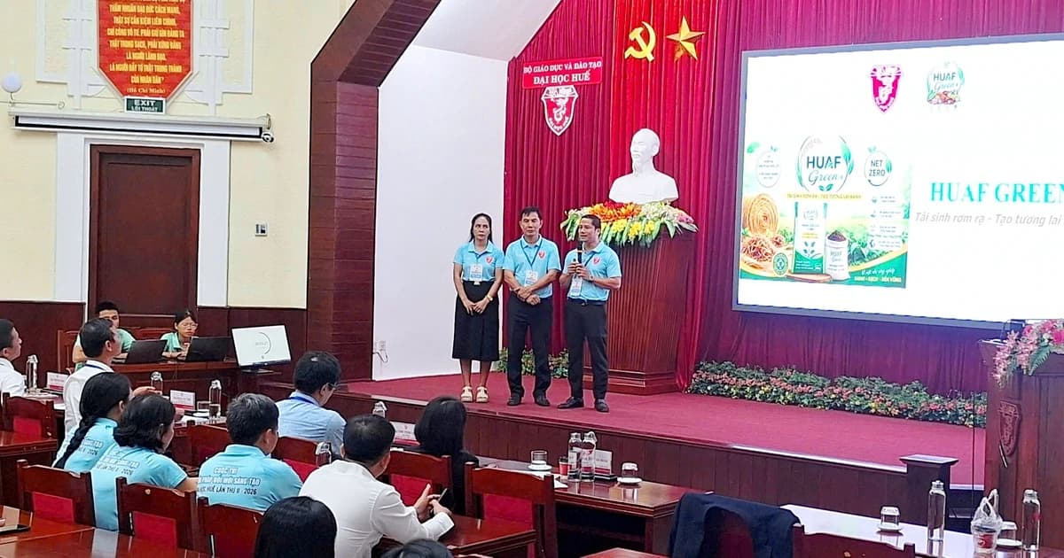 20 dự án tranh tài ở Bán kết ‘Giải pháp đổi mới sáng tạo Đại học Huế lần 2’